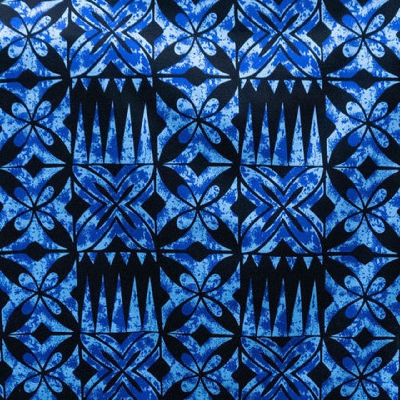 1 Yard Traditional Tapa Design Cotton Light Barkcloth Fabric 45 inches Width